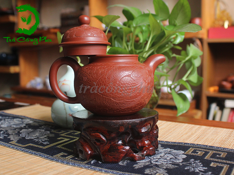 Ấm Tử Sa Chuyết Cầu (Xuyết Cầu) – ATS1131